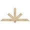 Ekena Millwork Kennewick Rough Sawn Timber Gable Bracket, Douglas Fir, 72"W x 33"H x 2"D x 6"F, 11/12 Pitch GBW072X33X0206KEN00RDF - alternate 1
